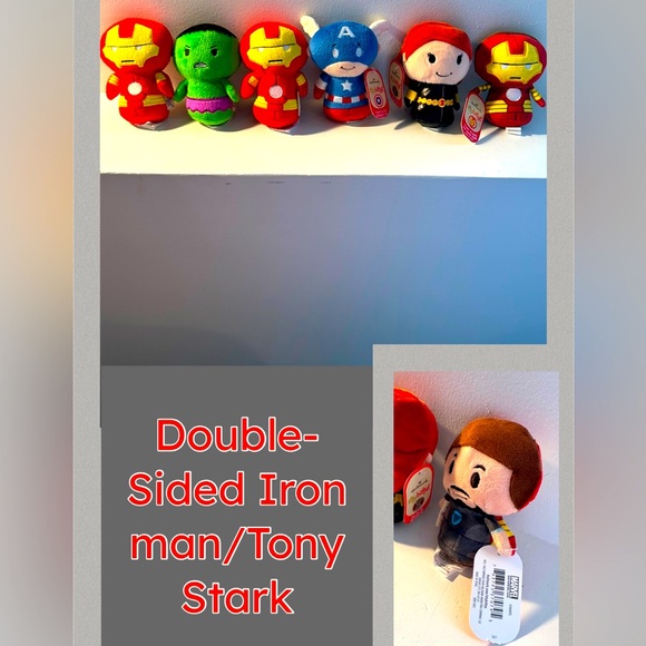 Smashing Set of 6 Marvel Heroes, Hallmark itty bitty’s ⭐️♥️ - Picture 1 of 9